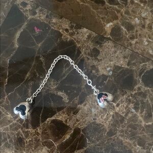 Pandora Minnie and Mickey Mouse charm clasp from Disney world